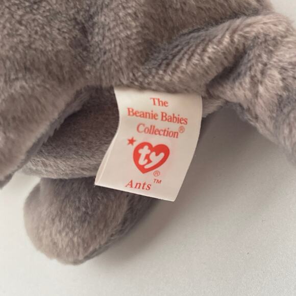 TY Beanie Babie Anteater "Ants" Birthdate November 7, 1997 - Picture 5 of 6